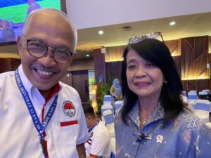 Bersama Ketua Umum PB PERGATSI terpilih