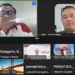 Pra Rakernas PB PERGATSI menggunakan Zoom Meeting